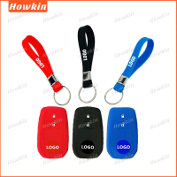 Bao da chìa khóa silicon, dành riêng cho Toyota Hilux Revo, Innova, Camry, Fortuner, có Logo, bao gồ