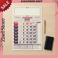 KALENDER DINDING 2027 KALENDER MASEHI 2027 ISI 12 BULAN JUMBO