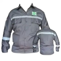 Kemeja Wearpack Safety Proyek Kemeja Kerja Seragam Kerja Abu M