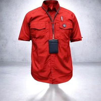 KEMEJA TACTICAL M-TAC PENDEK/KEMEJA LAPANGAN KERJA Hijau M