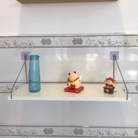 Kệ Treo Tường Trang Trí Không Cần Khoan Đục Tường 60x24 70x24 80x24 50x24 Chất Liệu Gỗ MFC Dày 17mm 