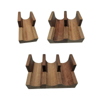 Pemegang Taco, Bahan Kayu, Rak Hidangan Pinggan Taco, Berdiri, Hidangan Hidangan Taco Cangkang, Ping