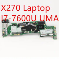 Motherboard For Lenovo ThinkPad X270 Laptop Mainboard I7-7600U UMA 01LW715 01HY508