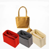 【Only Sale Inner Bag】For Goyard Anjou Mini Bag Organizer Insert Inner Compartment In lining Bag Multi Pocket Organiser