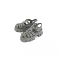 Prada Sandal PRADA FOAM RUBBER MILITARE OLIVE SNEAKER 100% ORIGINAL