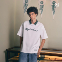 High School Collection Class IV two tone polo - เสื้อโปโลทูโทน เพร็พพี่คอลเลคชั่น 2025 - TPB08539 ทร