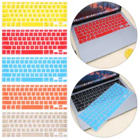 Film Protector Candy Colors Silicone For Apple Macbook Pro Air 13" 15" 17" Keyboard Cover For Apple Macbook Pro Air 13" 15" 17"