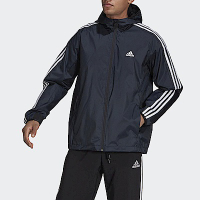 Adidas M Wv Wb [GQ0622] 男 外套 連帽 運動 休閒 耐磨 拉鍊口袋 防風 黑