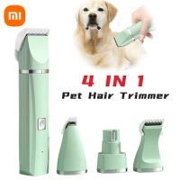 Xiaomi Dog Clipper Cat Hair Clippers Pet Grooming Haircut Nail Trimmer Cordless Rechargeable Professional Pet Grooming Tool