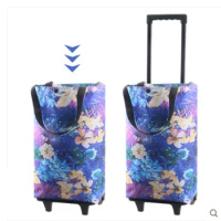 shopping bag for women travel trolley bag for shopping luggage bag with wheels Luggage Cart Shopping Camping Folding bags wheels