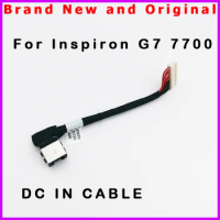 New DC IN Cable For Dell Inspiron G7 7700 2020 G7 17 7700 5Y03V 05Y03V Laptop DC IN Cable DC-IN Line Power Input Jack With cable