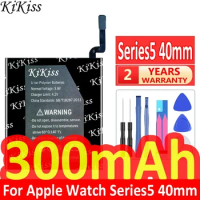 KiKiss 300mAh Battery Series5 For Apple Watch iWatch Series 5 S5 40mm Batteries + Free Tools