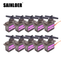 2/5/10/20 pcs/lot MG90S Metal gear Digital 9g Servo SG90 For Rc Helicopter Plane Boat Car MG90 9G Trex 450 RC Robot Helicopter