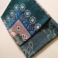 Kerudung Hijab Segi Empat Size 110 x 110 cm Bahan Voal Miracle Premium Warna Hijau Botol Army Kombin
