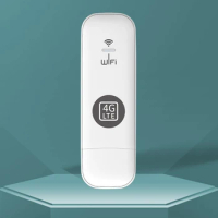 USB 4G WiFi Router High Speed Europe Version WiFi LTE 4G Modem Pocket Hotspot SIM Card Slot Wireless Network Stable Signal