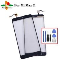 TouchScreen For Xiaomi Mi Max 2 Max2 Touch Screen Panel Sensor LCD Display 6.44" Glass Digitizer Replacement Parts