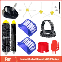 Hepa Filter Roller Side Brush Wheel Accessories For iRobot Roomba 600 Series 610 620 625 630 650 660 Robot Vacuum Cleaner