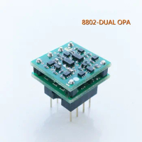 Nvarcher 1PCS OP8802 Dual Op Amp Module Discrete Component Replace OPA1612 LME49720 OPA2604