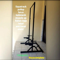 Squatrack powerrack pull up lurus stand squat multifungsi