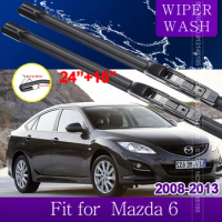 Car Wiper Blade for Mazda 6 2008~2013 GH Mazda6 GH1 GH2 Front Windscreen Windshield Wipers Car Accessories 2009 2010 2011 2012