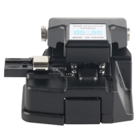FULL-High Precision HS-30 Optical Fiber Cleaver Fiber Optics Cutter Comparable For CT-30 Fiber Cleaver