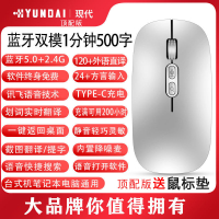 Xunfei AI Artificial Inligence Wireless Voice Mouse Bluetooth Mute Voice-Free Typing Translation Rechargeable Computer General