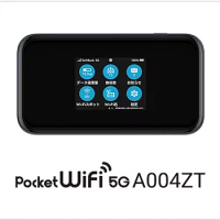 Unlocked ZTE 5G Mobile Hotspot Routers A004ZT Dual Band 2.4/5GHz WiFi 6 Pocket Router 5G LTE 3Gbps 4100mAh Routers For Home Wifi