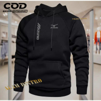 Áo hoodie/sweater Mizuno Kirka Text Silver Distro unisex, chất liệu siêu mềm mại và thoáng khí