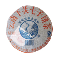【茶韻】普洱茶2007年下關8633青餅357g生茶*2超值組 茶葉禮盒(附茶樣.收藏盒.夾鏈袋x1.可提袋)