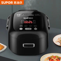 SUPOR Rice Cooker 2L Mini Electric Rice Cooker Household Multi-function Cooker Touch Panel Time Setting 350W Electric Cooker