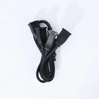 Splitter Extension Cable Splitter Card Power Cord US Plug Three Prong Plus One Splitter Four Prong U