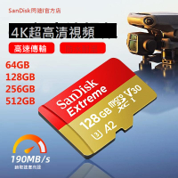 SanDisksd卡64/128/256/512G內存卡高速無人機switch記錄tf卡存儲卡