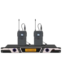 UHF handheld wireless microphone system for stage, conference, school... clip microphone is optional