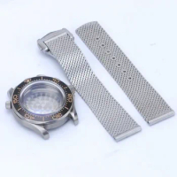 Heimdallr Watch Case Accessories For Omega Seamaster 007 Modified Diving watch Titanium Case Suitable For NH35 NH36A Movement