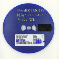 BZT52C18V WL SOD-123，100PCS，Zener Diode