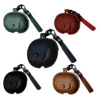 For Bose Ultra Open Earbuds Case Durable PU Leather Shockproof Anti-Slip Bluetooths Headphone Case Cover For Bose Ultra Open