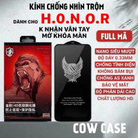 [Không mở khóa vân tay] Kính cường lực chống nhìn trộm cho honor x7, x7a, x7b | phủ nano phụ kiện Co