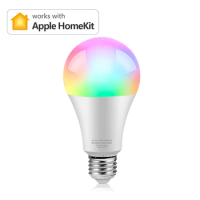 E27 Lamp Multicoloured Dimmable LED Bulb Homekit LED Smart Wifi Light Bulb with Cozylife Siri Alexa Echo Google Home Assistant