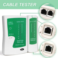 RJ45 RJ11 RJ12 Network Cable Tester Cat5 Cat6 UTP LAN Cable Tester Networking Wire Telephone Line Detector Tracker Tool