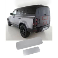 Silver Rear Tire Tyre Wheel Cover Plate Fit For Land Rover LR Defender 110 130 90 2020-2023