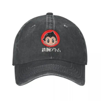 New Hip Hop Washed Washed Astroboy Manga Anime Baseball Cap Men Summer Autumn Adjustable Hats Mighty Atom Astro Boy Casquette