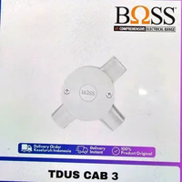 T-DOS BOSS CABANG 3 HITAM/PUTIH PUTIH