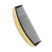High Quality Eco-Friendly Bamboo Wooden Comb Anti-Static Hair Care Healthy Wide Tooth Combs