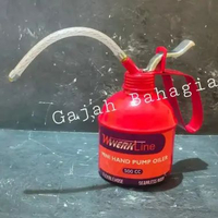 Oli can Olican Oil can 300cc dan 500cc pompa oli Kaleng tebal tabung 300 ml / 500 ml Pump oil 500CC