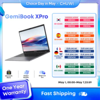 CHUWI GemiBook XPro Laptop 8GB RAM 256GB SSD Intel Alder Lake N100 14.1'' 1920X1080 FHD Display Cooling Fan Windows 11 Notebook