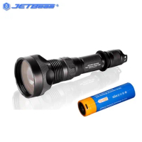 JETBEAM RRT-M1X max 2300m beam throw LED Flashlight WP-T2 Tactical Flashlight with 21700 Battery for Camping Hunting