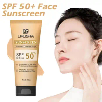 New Screen Face Oil Control Uv Isolation Anti- Cream Moisturizing Repair 50 Tan Care Spf Face Lotion Face Skin W9b4