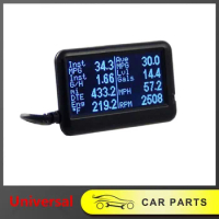 UltraGauge EM Plus v1.4 Automotive OBD2 For BMW Nissan Toyota etc.Car OBD Scanner Code Reader Gauges &amp; Mileage Calculator