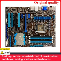For P8Z77-V LE Motherboards 1155 DDR3 16GB ATX For Intel Z77 Overclocking Desktop Mainboard SATA III USB3.0