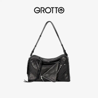 GROTTO 25th Anniversary New SoftCollar Bowling Bag Sheepskin Shoulder Bag Small Medium Crossbody Bag